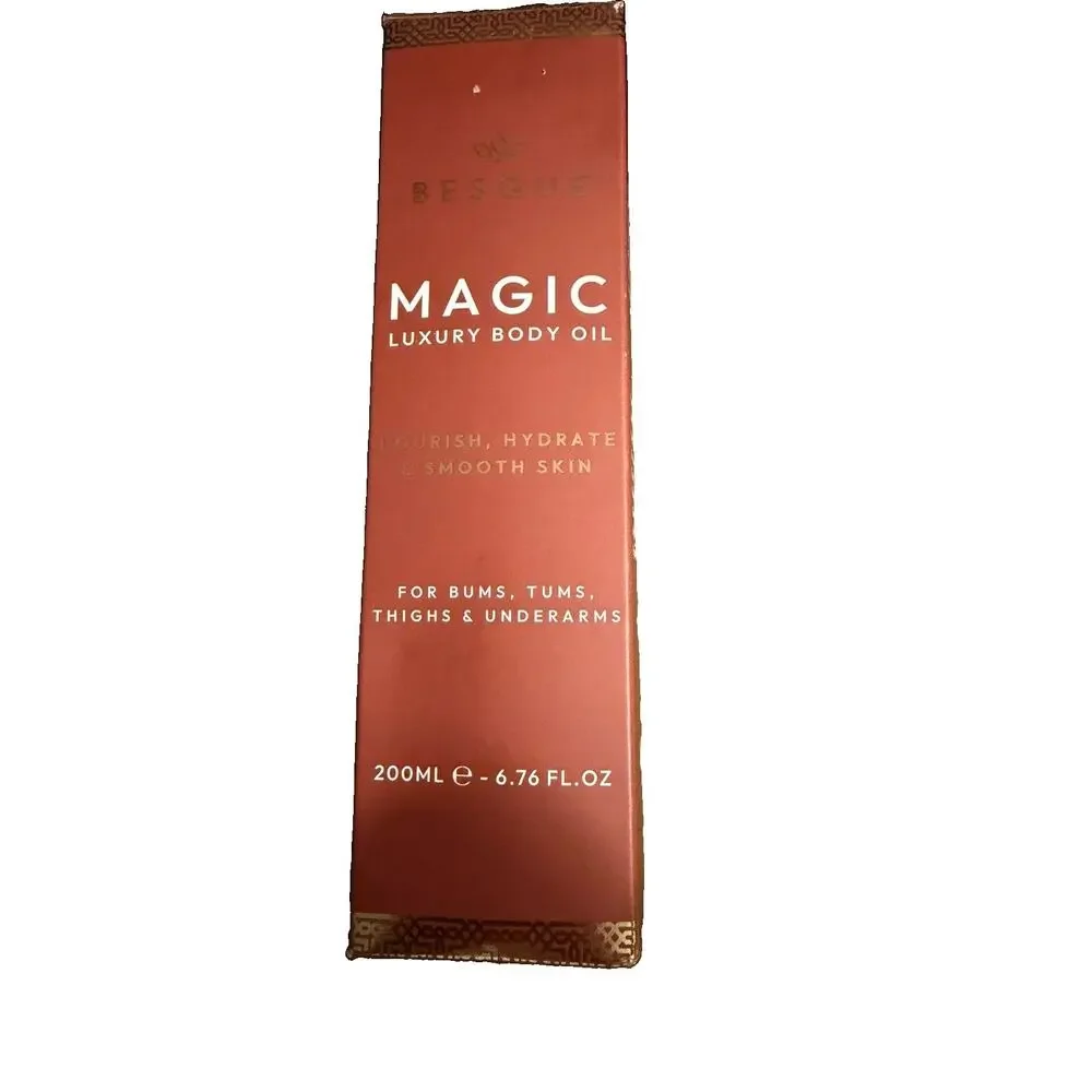 Besque Magic Luxury Body Oil 6.76 fl oz / 200 ml NEW SEALED IN BOX